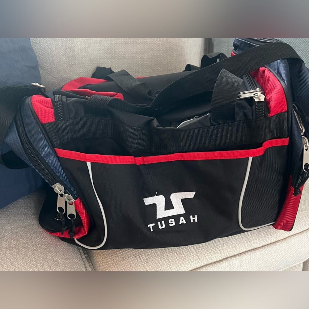 Tusah Equipment Pro Bag Taekwondo Kitbag Kickboxing Holdall Karate Gear Bag